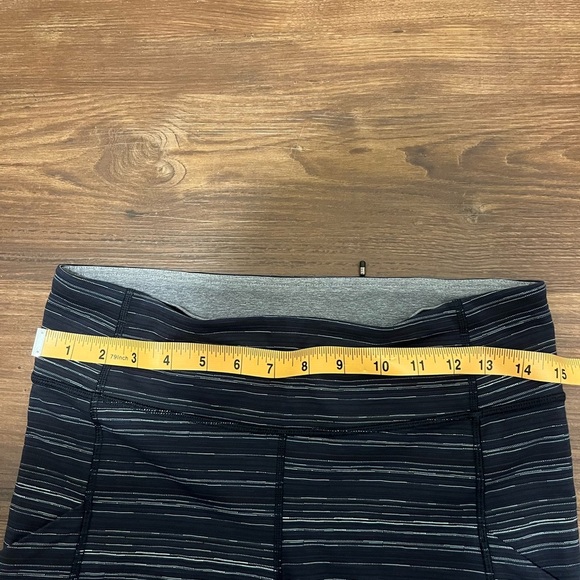 Lululemon Pace Rival Crop Leggings Size 8 - Picture 10 of 11